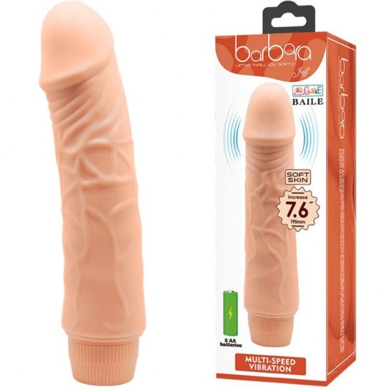 BARBARA VIBRADOR REALISTA 20 CM