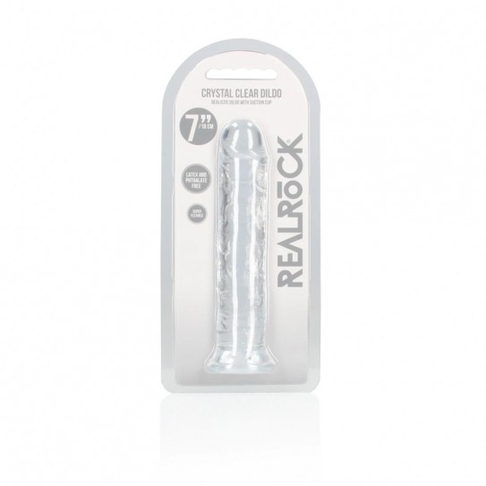 REAL - DILDO REALISTICO 18CM LILAS REAL - DILDO REALISTICO 18CM LILAS