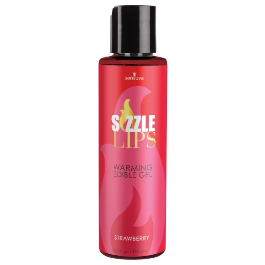 SENSUVA - ÓLEO DE MASSAGEM VEGAN MORANGO 125ML