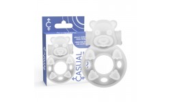 CASUAL LOVE - ANEL VIBRADOR TRANSPARENTE