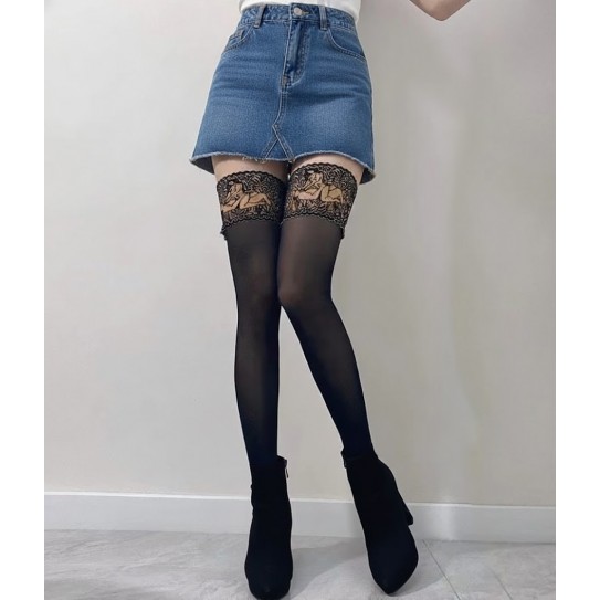 MEIAS DE LIGA COM SILICONE (1)