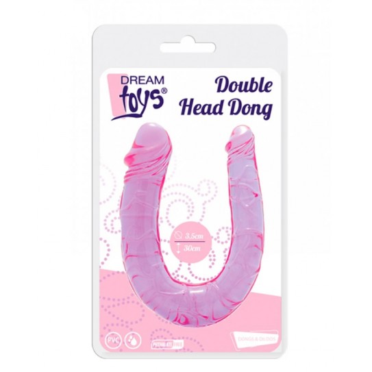  DREAM TOYS - DILDO DUPLO LAVANDER