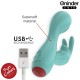 ONINDER CUTE - LOVE BUNNY VIBRADOR PUNTO G Y CLÍTORIS C/APP