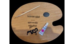 PALETA PINTOR COM PRESERVATIVOS