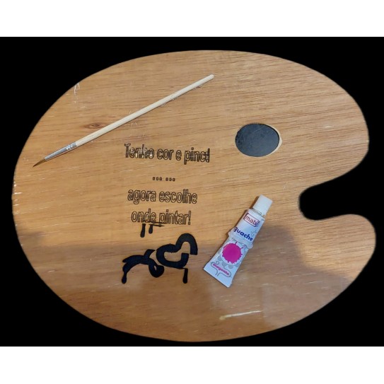 PALETA PINTOR COM PRESERVATIVOS
