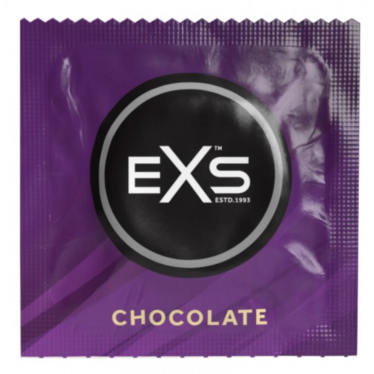 EXS - PRESERVATIVO DE CHOCOLATE À UNIDADE