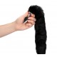 FOX TAIL - PLU ANAL METAL S COM CAUDA PRETA