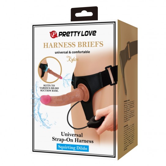 PRETTY LOVE - STRAP ON C/ EJACULAÇÃO 