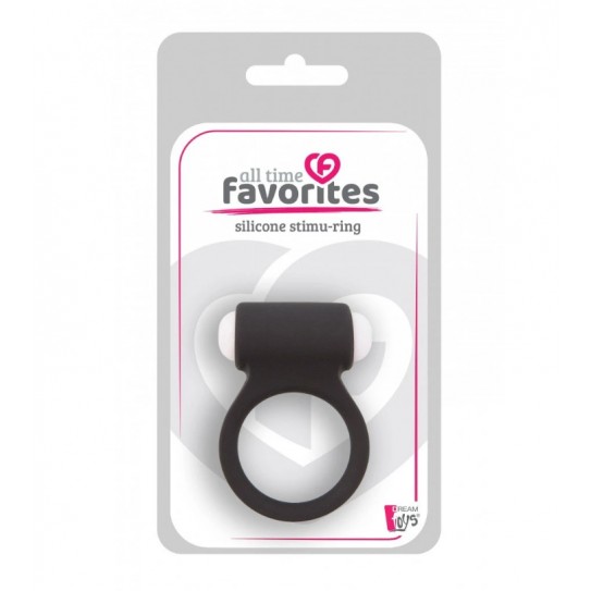 ANEL COM VIBRAÇÃO PARA PÉNIS 3 LIT-UP PRETO