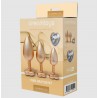 GLEAMING LOVE PEARL GOLD PLUG SET