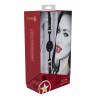MILAN COLLECTION - SILICONE BOLA GAG - PRETO/VERMELHO
