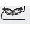 MASCARA EM RENDA PRETA 