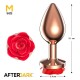 AFTERDARK -  PLUG COM ROSA VERMELHA - M