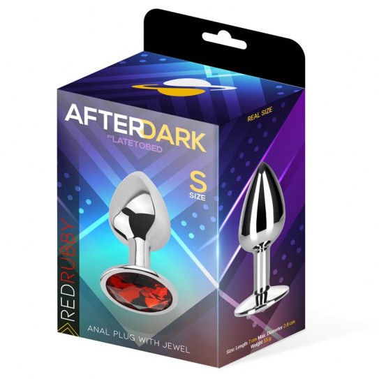 AFTERDARK -  PLUG METAL JOIA VERMELHA S