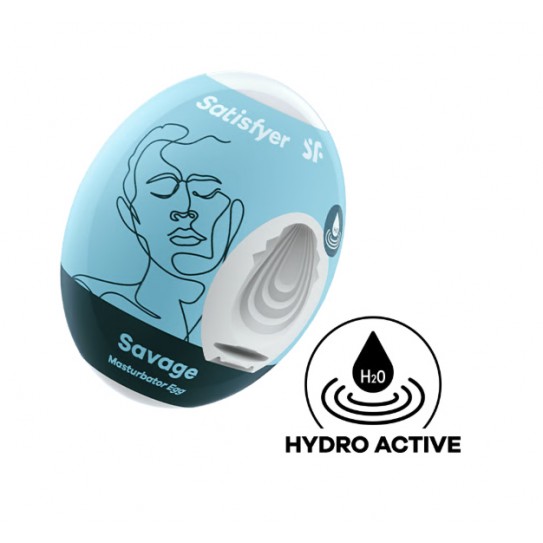 SATISFYER - MASTURBATOR EGG SAVAGE