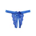 TANGA ABERTA AZUL L