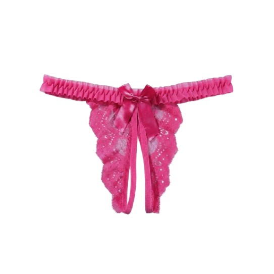 TANGA ABERTA FUCSIA L
