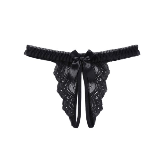 TANGA ABERTA PRETO L