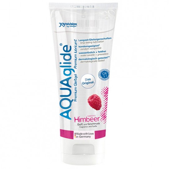 LUBRIFICANTE AQUAGLIDE FRAMBOESA 100ML