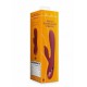 DARK CHERRY - VIBRADOR DUPLO COELHO USB