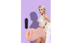 MASTURBADOR VAGINA COM VIBRAÇAO TRACEY