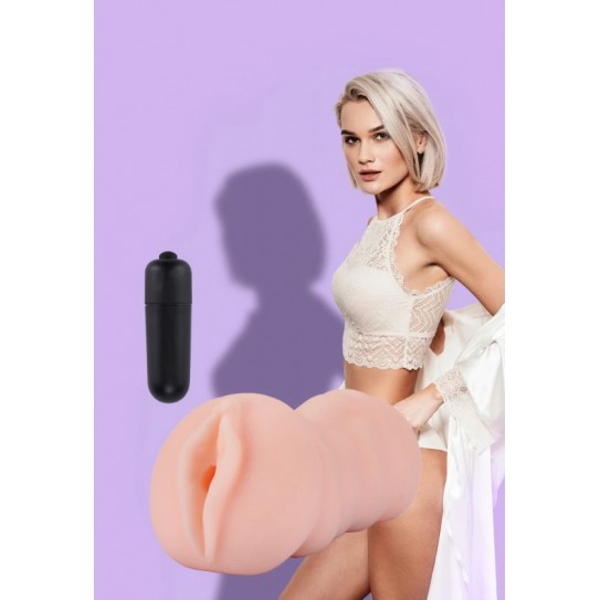 MASTURBADOR VAGINA COM VIBRAÇAO TRACEY