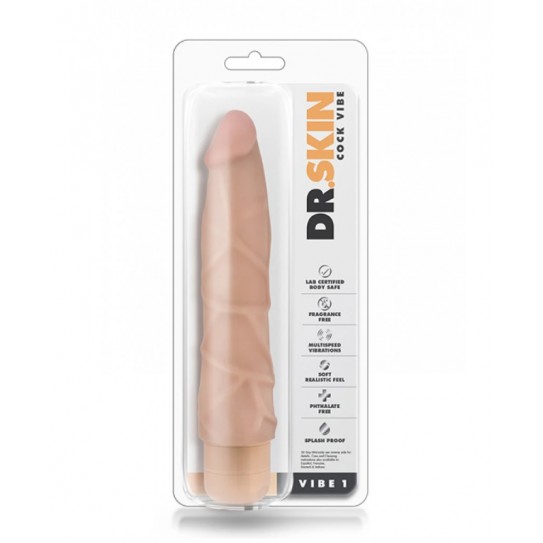 VIBRADOR - REALISTICO MR SKIN COCK VIBE 1
