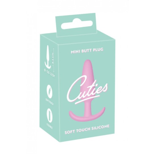 CUTIES - MINI PLUG ANAL ROSA