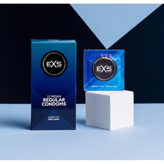 EXS REGULAR - REGULAR CONDOMS - 12UND