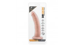 DILDO REALISTA CURVO C/ BASE SUCCÇÃO MR. SKIN 17.5CM PELE