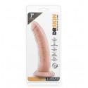 DILDO REALISTA CURVO C/ BASE SUCCÇÃO MR. SKIN 17.5CM PELE