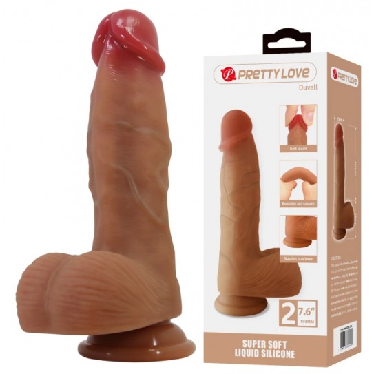PRETTY LOVE DUVALL 7.6 DILDO FLESH II