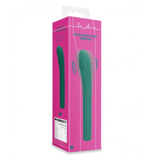GREEN - VIBRADOR ONDA PULSORA G-SPOT USB