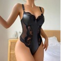 BODY DE RENDA E COURO - S/M