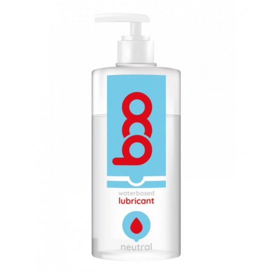 LUBRIFICANTE BASE DE ÁGUA NEUTRO BOO 500ML
