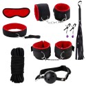 CONJUNTO DE 9 PEÇAS EM VERMELHO