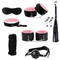 CONJUNTO DE 9 PEÇAS EM ROSA