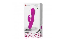 PRETTY LOVE - HUNTER VIBRADOR CON RABBIT 30 MODOS