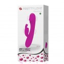 PRETTY LOVE - HUNTER VIBRADOR CON RABBIT 30 MODOS