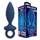 MR PLAY - PLUG ANAL TEXTURIZADO AZUL L