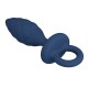MR PLAY - PLUG ANAL TEXTURIZADO AZUL L