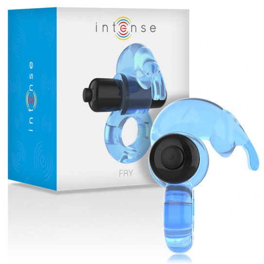 INTENSE - ANEL COM ESTIMULAÇÃO CLITORIS AZ