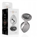 INTENSE - PLUG  DE METAL CRISTAL PRETO S