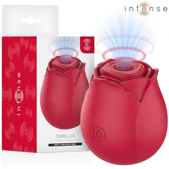 INTENSE - CAMELLIA ROSA SUCCIONADOR DE CLÍTORIS