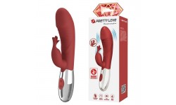 PRETTY LOVE - VIBRADOR RABBIT ROSEWOOD 30 F