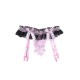 TANGA DE PEROLAS COM LIGUEIROS S/M ROSA