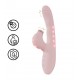 ANDRIA - PONTO G VIBRANDO E ESTIMULADOR DE CLITÓRIS TAP COM LED - ROSA