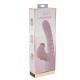 ANDRIA - PONTO G VIBRANDO E ESTIMULADOR DE CLITÓRIS TAP COM LED - ROSA