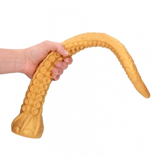 TIRANO TENTÁCULO - COBRA ANAL - 55 CM - DOURADA