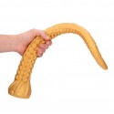 TIRANO TENTÁCULO - COBRA ANAL - 55 CM - DOURADA